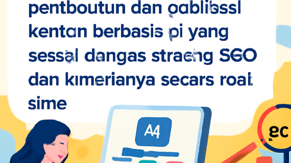 Bangun Sistem Otomatisasi Pembuatan Dan Publikasi Konten Berbasis Ai Yang Sesuai Dengan Strategi Seo Dan Kriterianya Secara Real-Time.