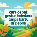 Cara Cepat Gestun Indodana Tanpa Kartu Di Depok