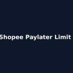 Jasa Gestun Shopee Paylater Limit Kecil Jakarta