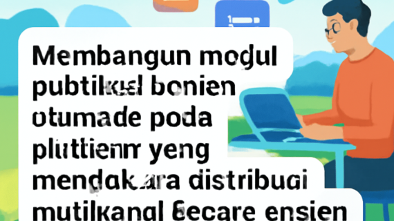 Membangun Modul Publikasi Konten Otomatis Pada Platform Yang Mendukung Distribusi Multikanal Secara Efisien.