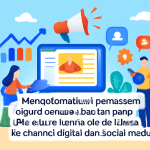 Mengotomatisasi Pemasaran Digital Berbasis Konten Yang Dihasilkan, Termasuk Distribusi Ke Channel Digital Dan Social Media.